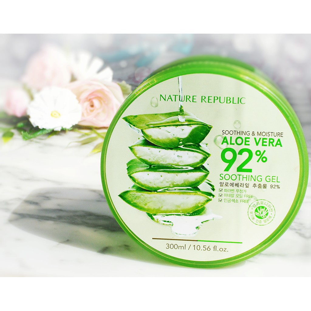 Gel Dưỡng Da Nature Republic Công Dụng Làm Trắng Tự Nhiên Bằng Nha Đam