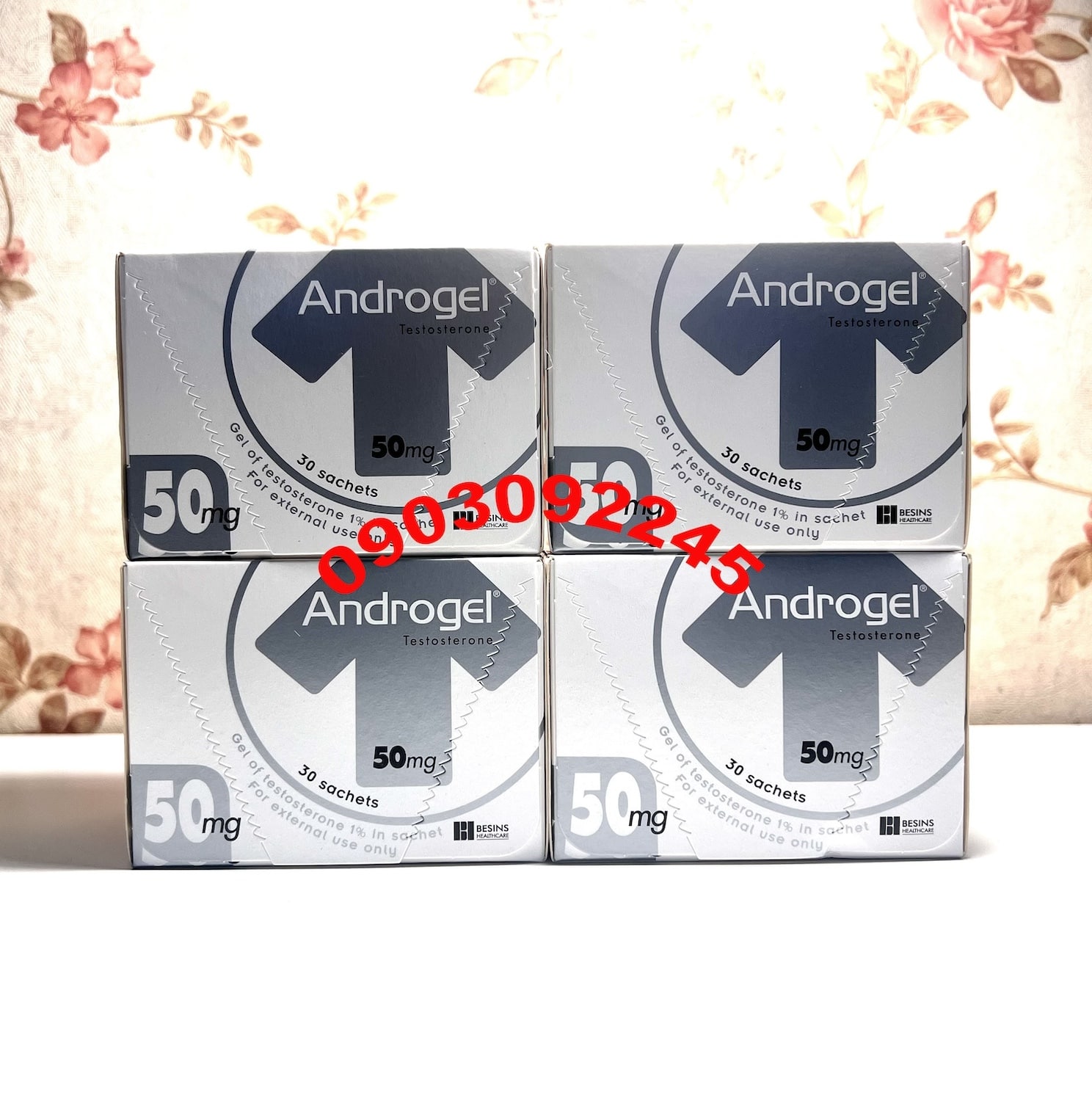 Androgel 50mg: Tăng Testosterone Nam Giới & Điều Trị Cho Nữ Giới AMH Thấp