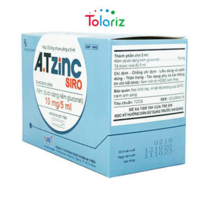 Thuốc A.T ZINC Siro 5ml: Dung Dịch Bổ Sung Kẽm Tốt Nhất