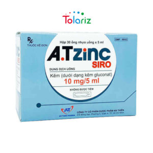 Thuốc A.T ZINC Siro 5ml - Bổ Sung Kẽm, Tăng Cường Sinh Lực