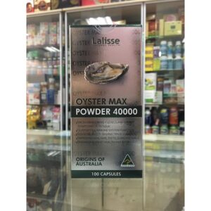 Oyster Max Powder chứa thành phần tinh hàu và nhân sâm