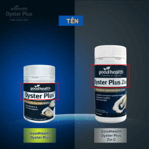 Phân Biệt 2 Sản Phẩm Oyster Plus Good Health