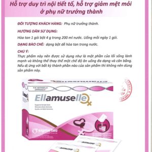 Review thông tin thuốc Ellamuselle: Tăng khả năng thụ thai ở nữ giới