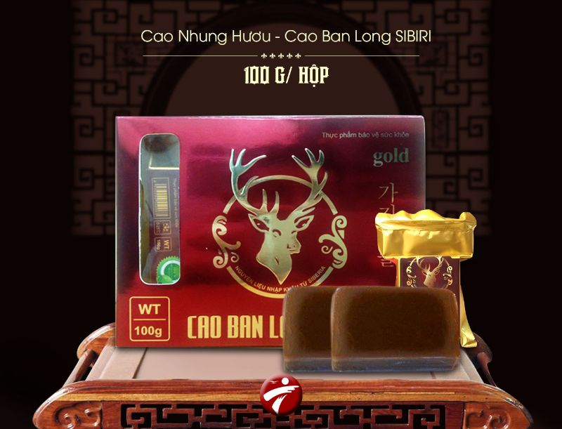 Sản phẩm Cao Ban Long Siberia hỗ trợ cải thiện sức khỏe và sinh lý ở nam giới