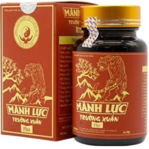 Viên uống Mãnh Lực Trường Xuân Plus hộp 50g