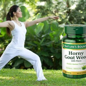 Viên uống hỗ trợ sinh lý nam Nature's Bounty Horny Goat Weed, sung mãn khi lâm trận hộp 60 viên