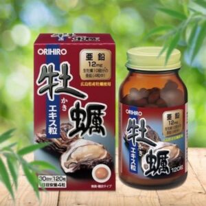 Tinh chất hàu tươi Orihiro hộp 120 viên
