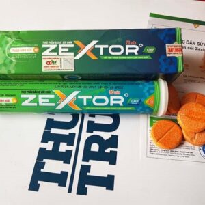 Viên sủi Zextor tăng cường sinh lý nam tuýp 20 viên