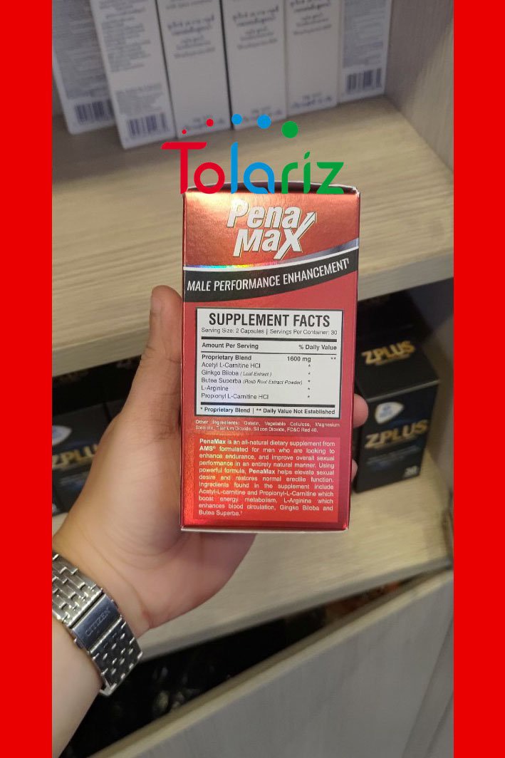 Penamax: Tăng Cường Sinh Lý Nhập Khẩu Mỹ | 60 Viên