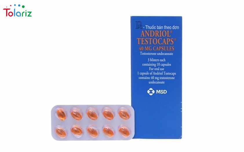 Thuốc Testosterone 40mg Softgel